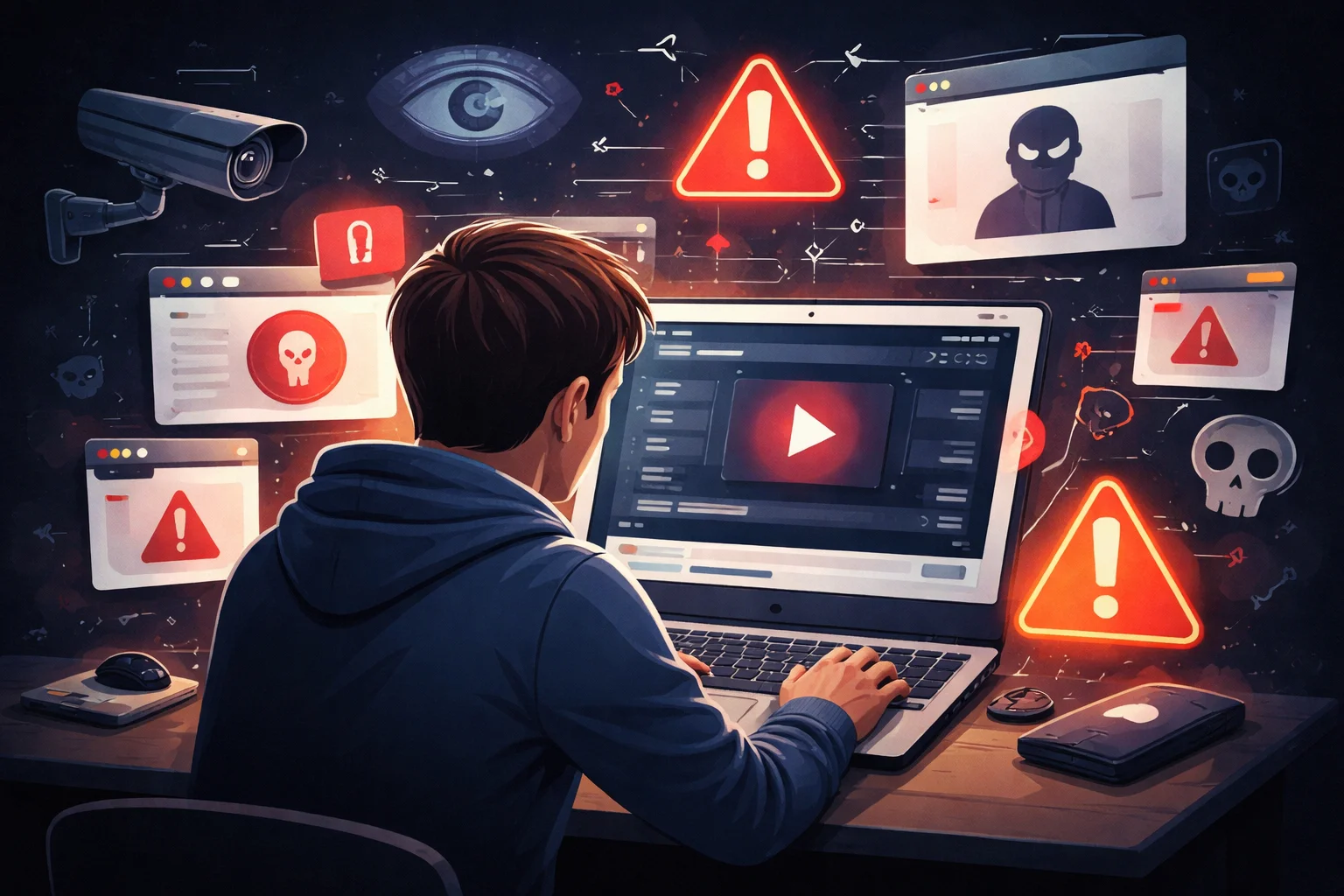 Privacy Risks in Free Streaming Websites